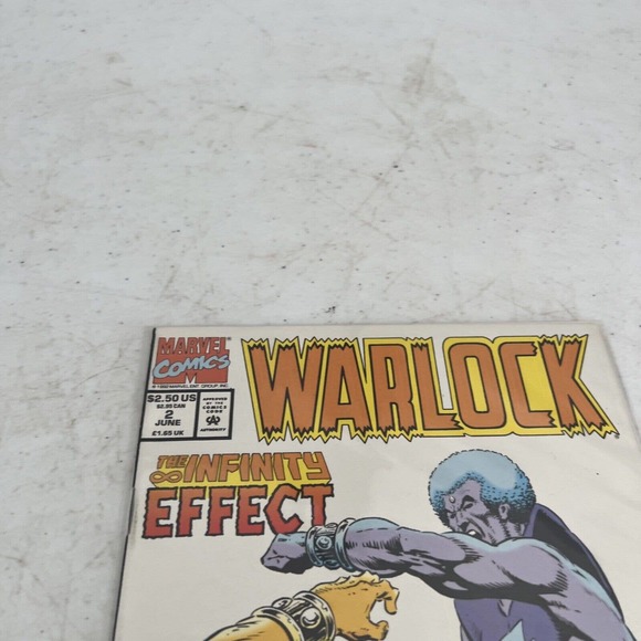 Warlock #2 Marvel Comics June Jun 1992 Infinity Effect - Picture 2 of 7